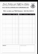 Selectinas Faxformular